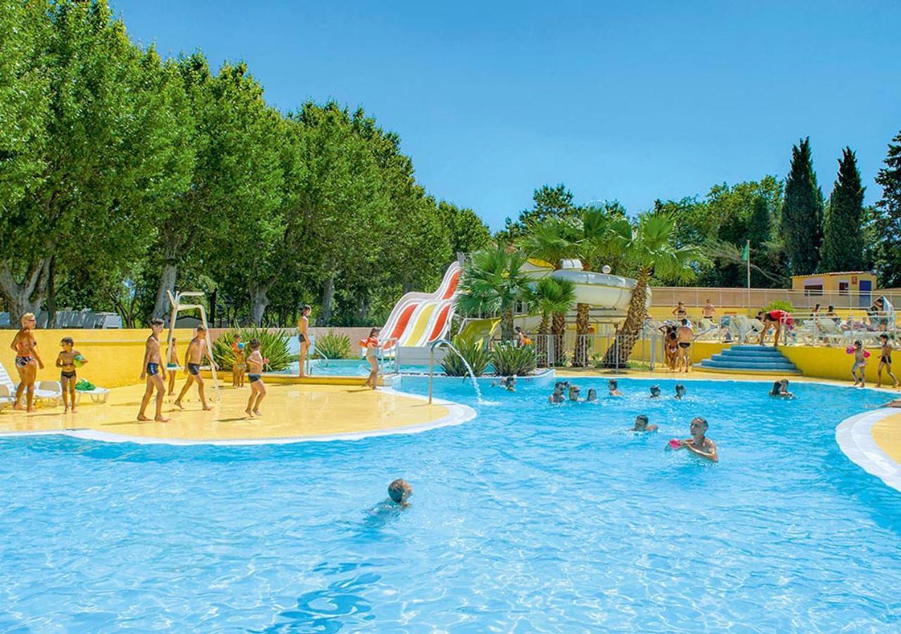 Mobilhome Climatise 3Ch 6P Dans Parc Des 7 Fonts 阿格德 外观 照片