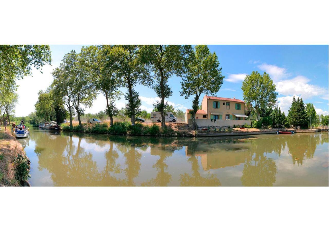 Mobilhome Climatise 3Ch 6P Dans Parc Des 7 Fonts 阿格德 外观 照片